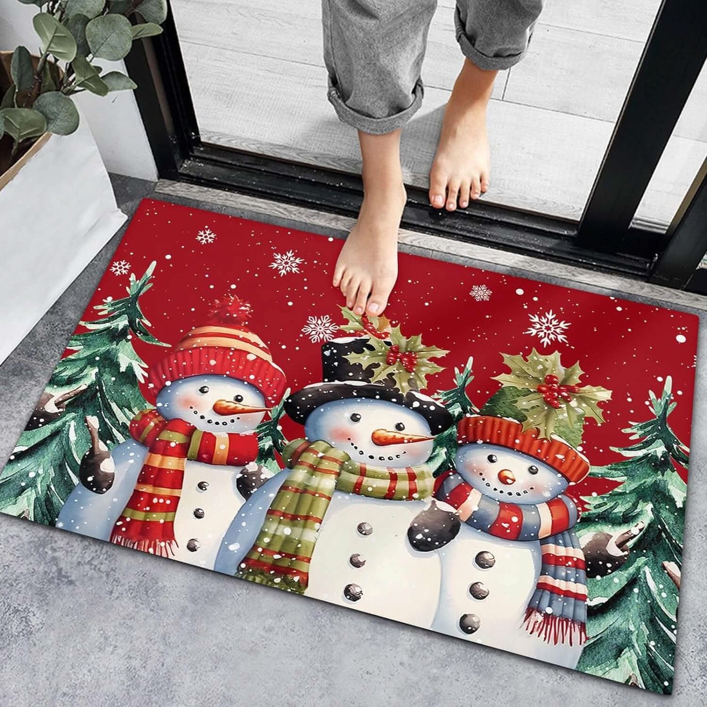 Holiday doormat - Get right into the Christmas spirit!-holiday decor-VyFlair
