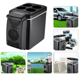 Mini Nevera Portátil 6L para Coche y Hogar - VyFlair