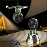 Ventilador Portátil Camping con Luz LED y Batería 6000mAh - VyFlair