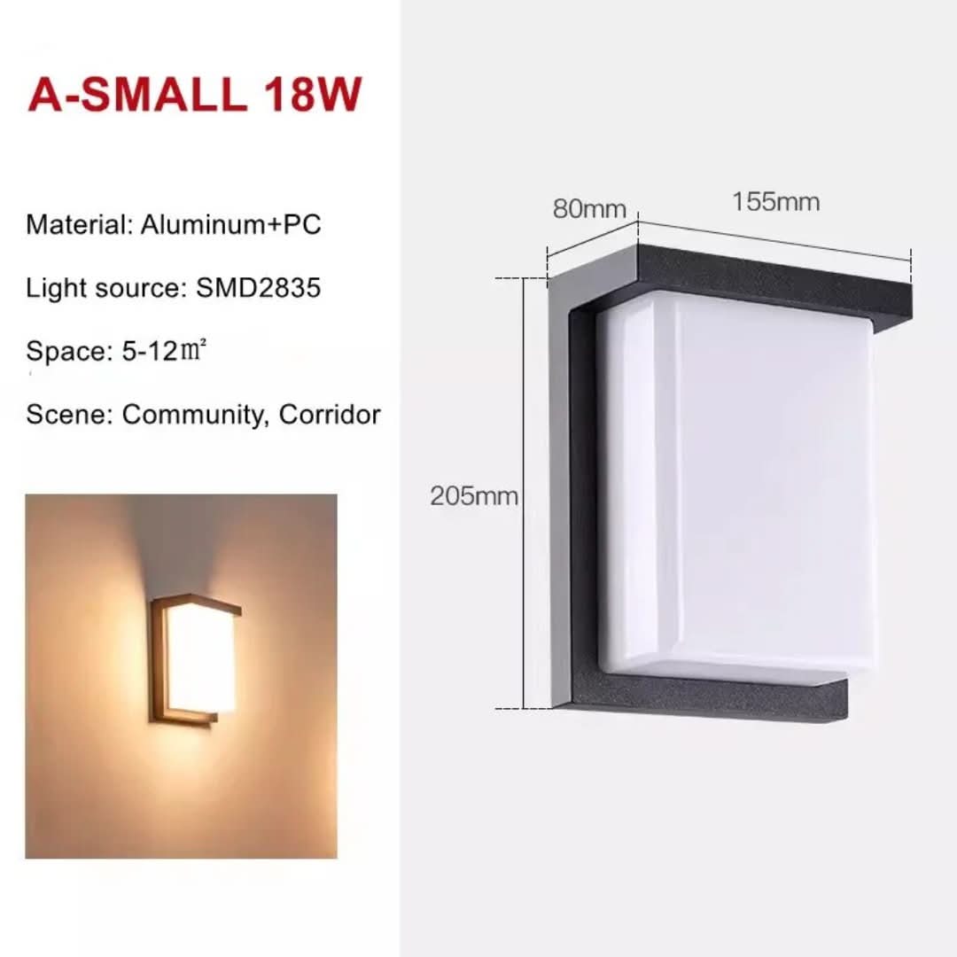 Urbanspectra - luces de pared al aire libre LED modernas-Outdoor lighting-VyFlair