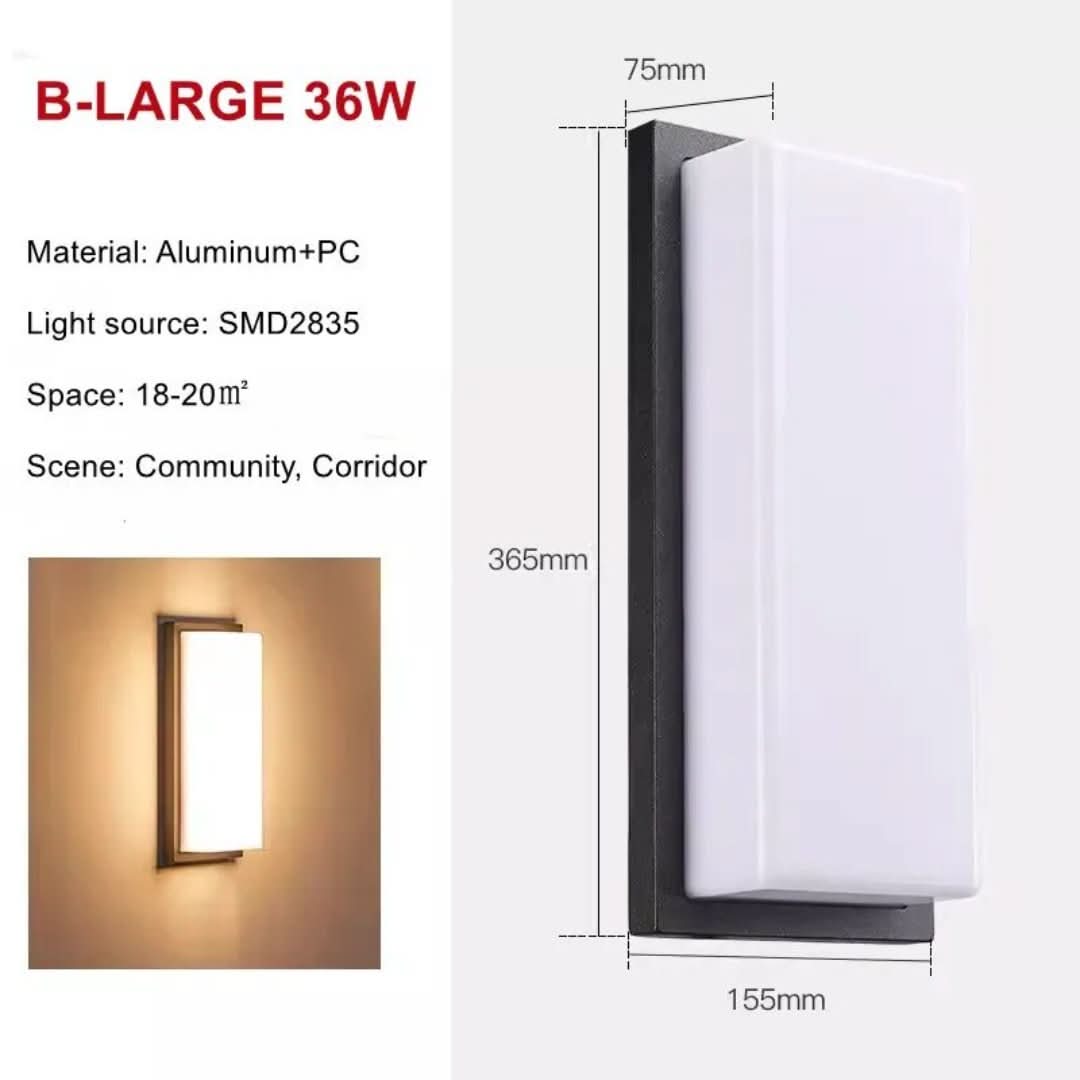 Urbanspectra - luces de pared al aire libre LED modernas-Outdoor lighting-VyFlair