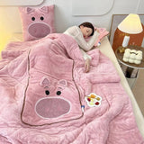 Conjunto de Manta y Funda de Almohada KnuffelZacht – Para Calidez y Confort - VyFlair