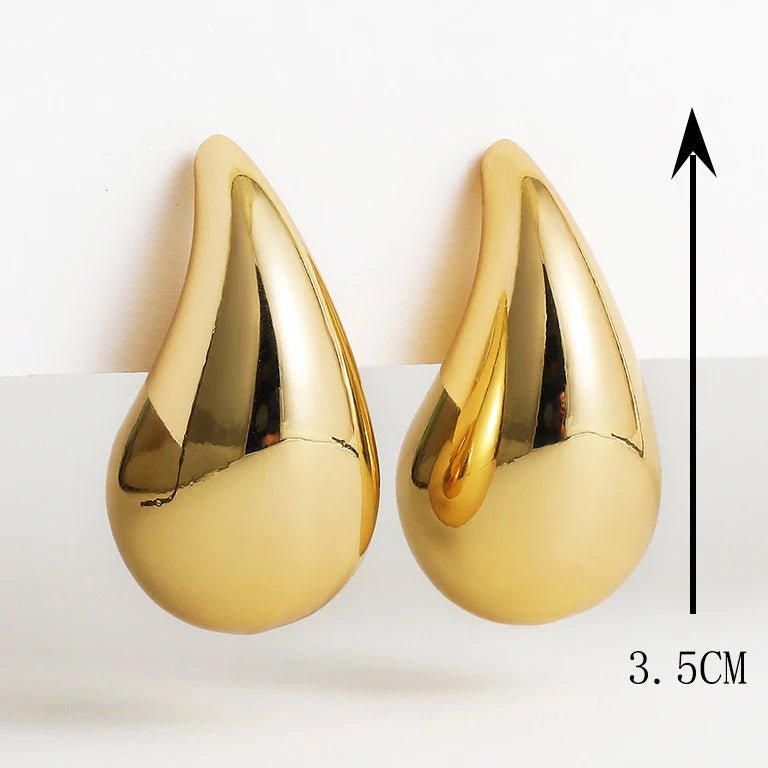 SparkleAura – Pendientes Gota con Cristal Brillante Elegante - VyFlair