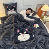 Conjunto de Manta y Funda de Almohada KnuffelZacht – Para Calidez y Confort - VyFlair