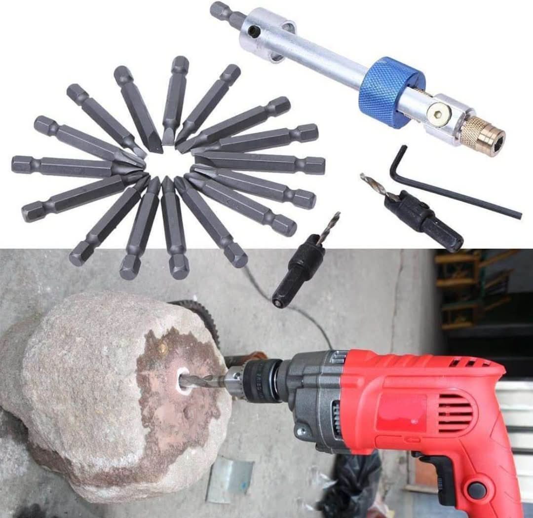 Set Flippdrill: cabezal giratorio para una perforación precisa-Drill Set-VyFlair
