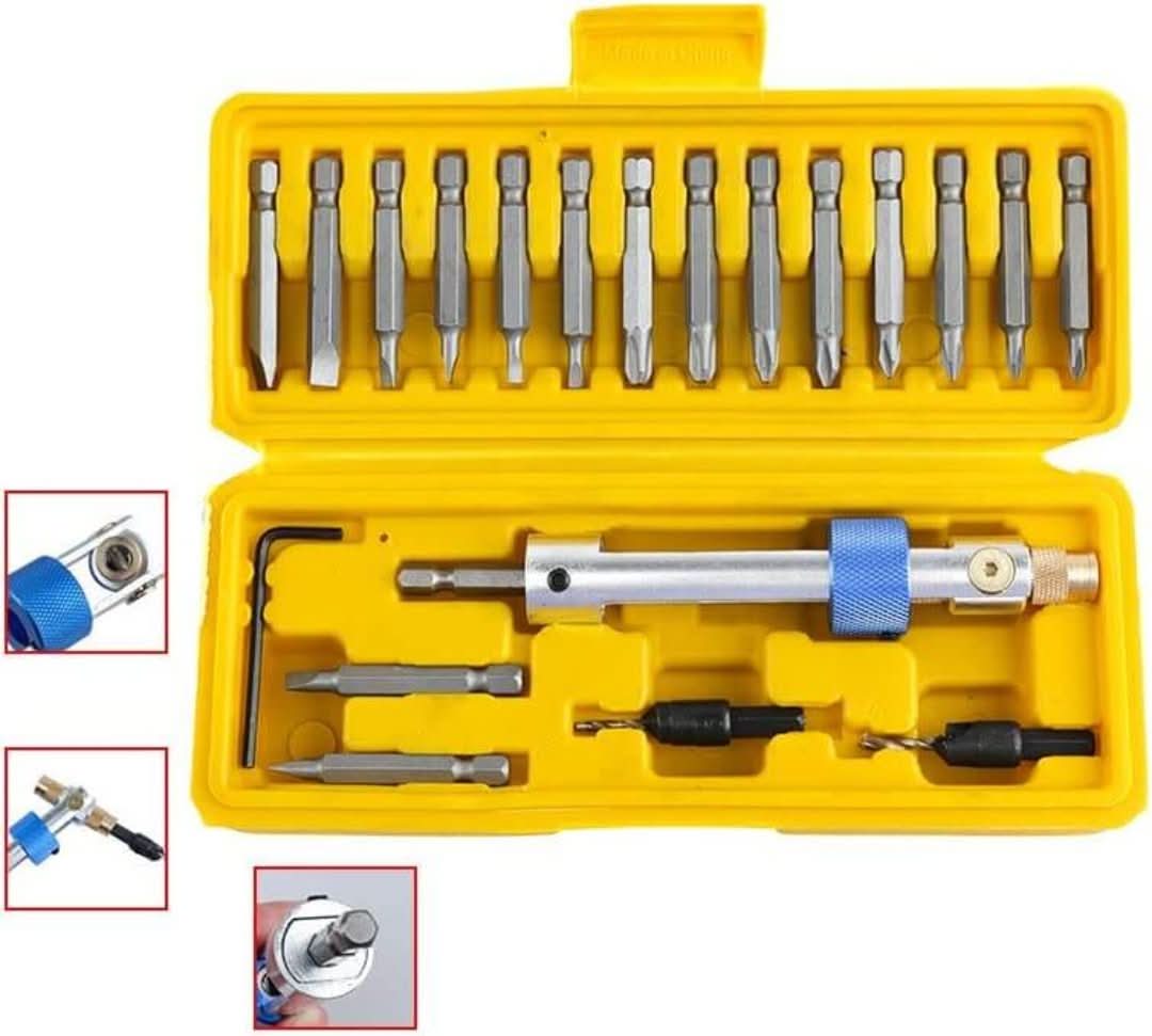 Set Flippdrill: cabezal giratorio para una perforación precisa-Drill Set-VyFlair