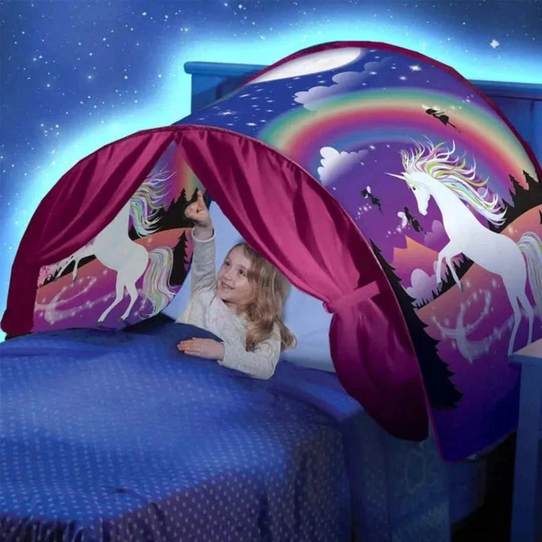 Tienda de ensueño | Plegar carpa para niños-Bedroom-VyFlair