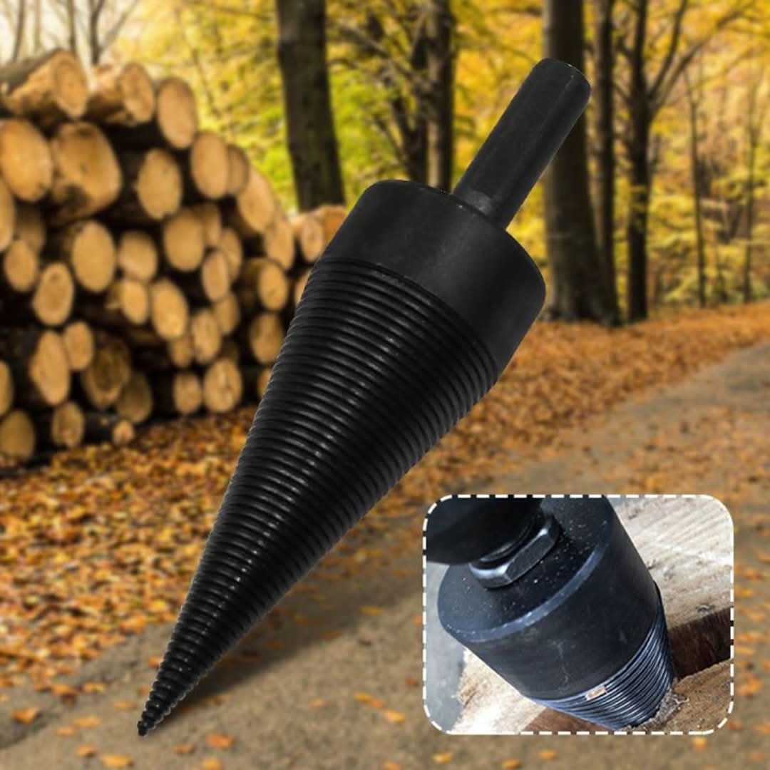 Taladro de leña - divisor de madera (44 mm)-Drill Set-VyFlair