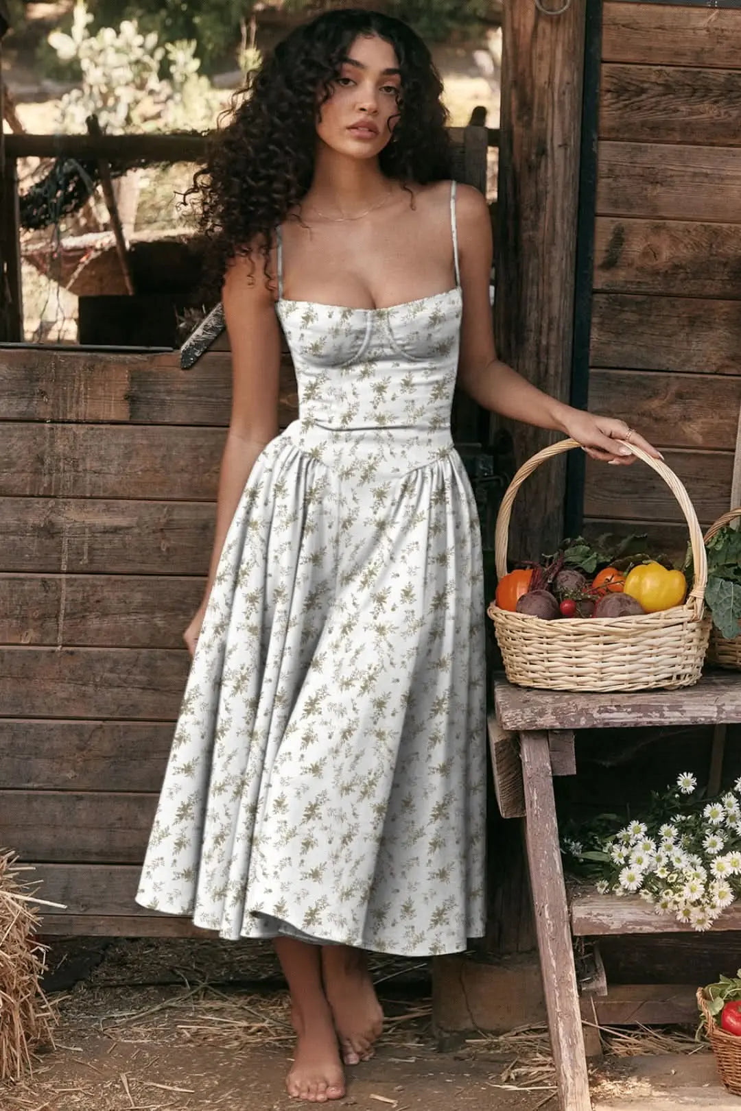 El vestido de primavera-Shaper outfit-VyFlair