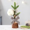 Mini Árboles de Navidad para Mesa – Set Decorativo de 3 Piezas