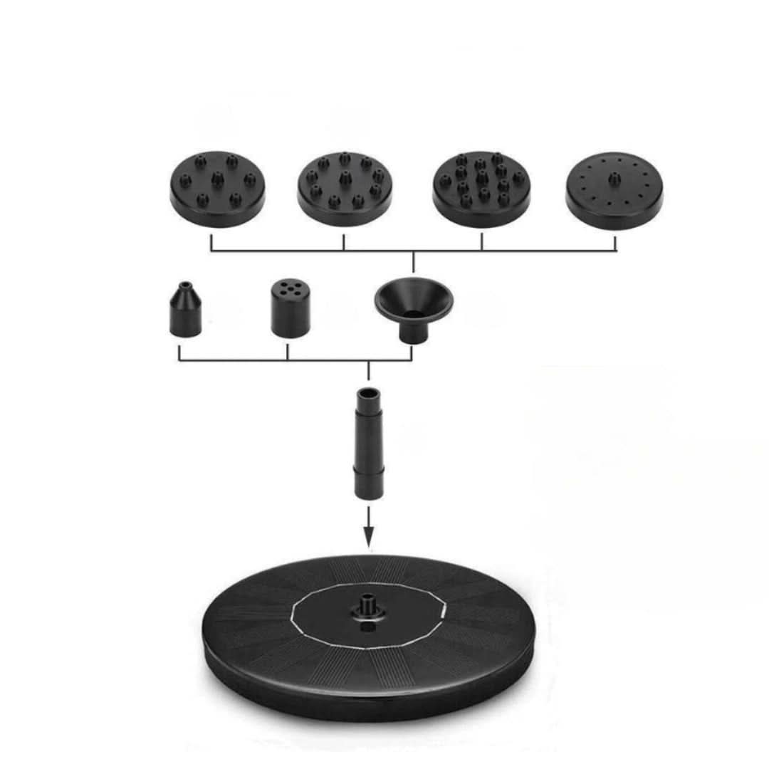 Fuente de energía solar-Solar powered Fountain-VyFlair