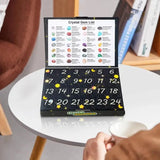 Calendario de Adviento de Gemas 2025 | 24 Cristales Naturales Únicos para Descubrir