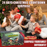 Calendario de Adviento de Gemas 2025 | 24 Cristales Naturales Únicos para Descubrir