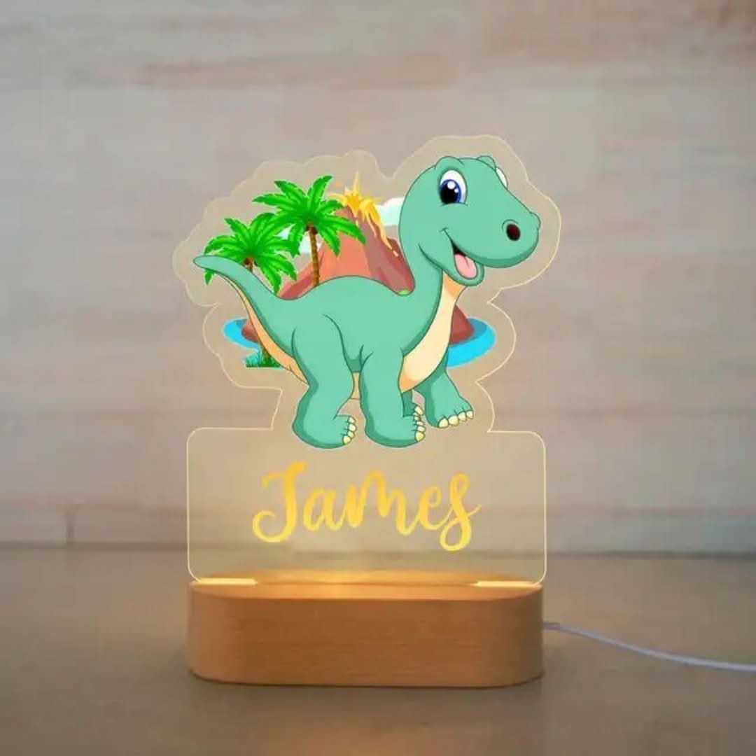 Luz nocturna colorida personalizada | Animales-Lamps-VyFlair