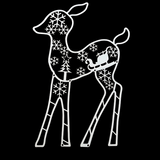 Decoración Navideña Renos y Trineo LED – Exhibición Festiva Iluminada Exterior