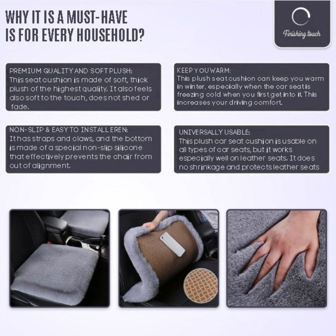 Cojín de asiento de lujoso-Car seat cushion-VyFlair