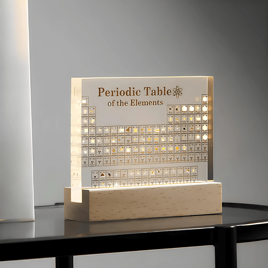 Pantalla Acrílica con Luz y Tabla Periódica - VyFlair
