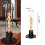 Chimenea de Mesa Bioetanol de Vidrio Moderna - VyFlair