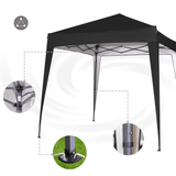 Carpa Gazebo Exterior Impermeable con Paneles Laterales - VyFlair