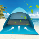 Tienda de Playa Pop Up UV para 2 Personas - VyFlair