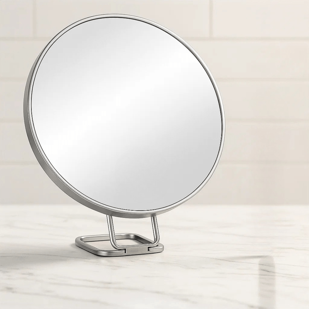 Espejo de Maquillaje con Aumento 30x y Soporte Ajustable - VyFlair