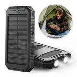 Batería Solar 500000mAh Impermeable Portátil