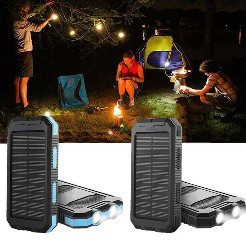 Batería Solar 500000mAh Impermeable Portátil