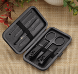 Kit de Cortaúñas Acero Inoxidable con Estuche de Viaje - VyFlair
