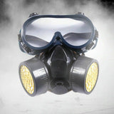 Máscara de Gas con Filtros de Carbón Activado - VyFlair