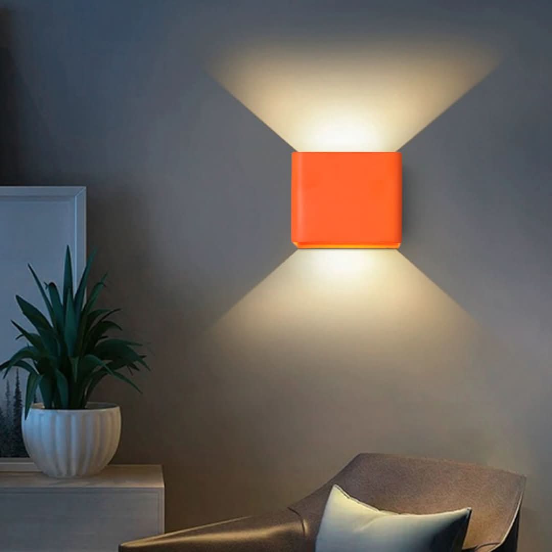 Lámpara de pared cuadrada moderna de Orr-Wall light-VyFlair