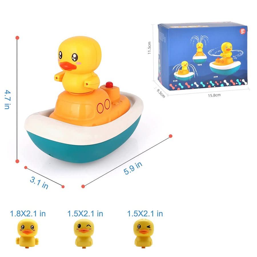 Patos de interacción | Juguetes de baño-Bath Toys-VyFlair