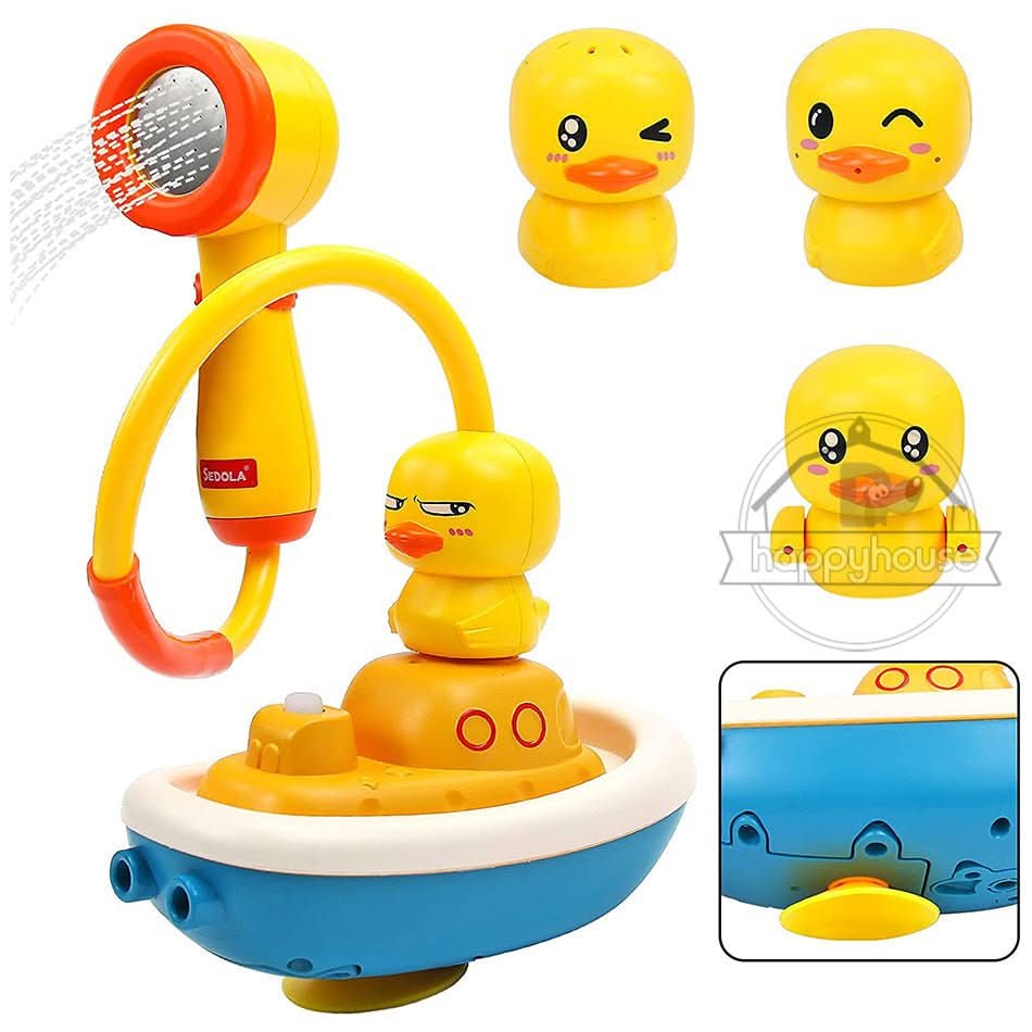 Patos de interacción | Juguetes de baño-Bath Toys-VyFlair