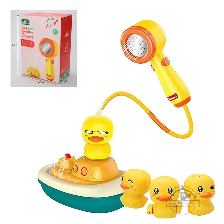 Patos de interacción | Juguetes de baño-Bath Toys-VyFlair