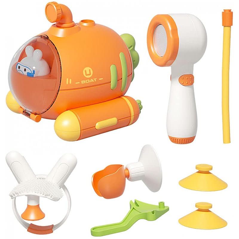 Patos de interacción | Juguetes de baño-Bath Toys-VyFlair
