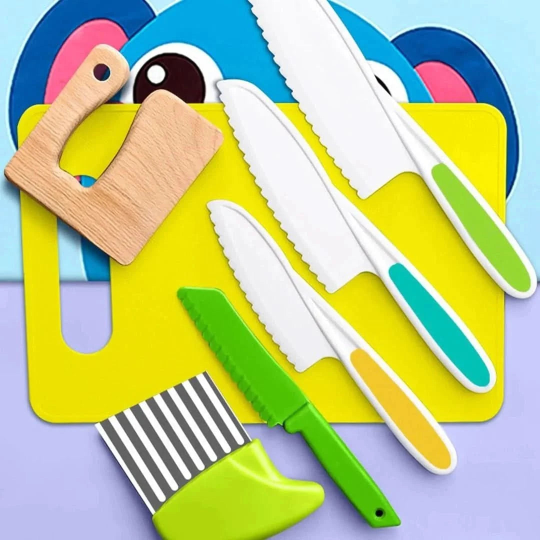 Juego de cuchillos para niños-Educational Toys-VyFlair