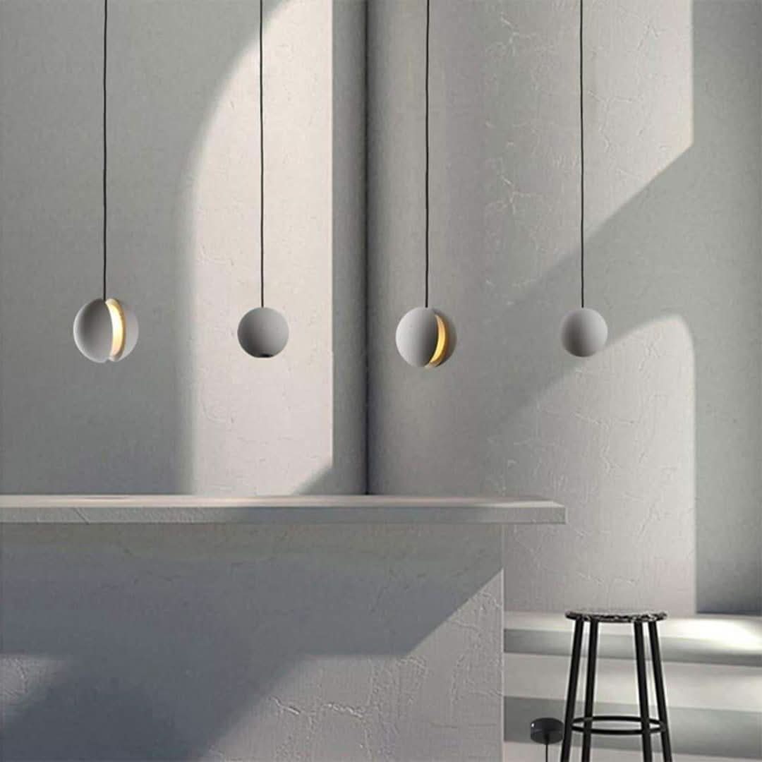 Light Glow - Lámpara colgante de luz moderna-Ceiling lamps-VyFlair