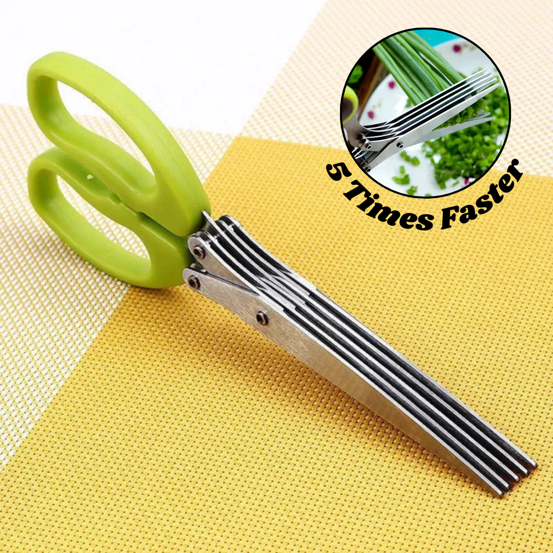 Snipper ™ - tijeras de cocina multifuncionales de 5 palas-VyFlair