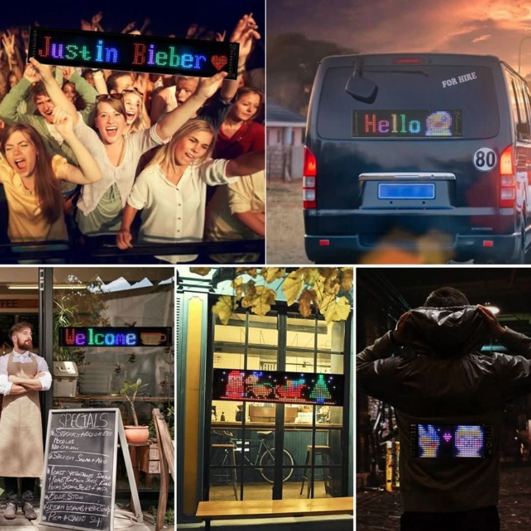 Revuelto led | Ajustable-LED-display-VyFlair