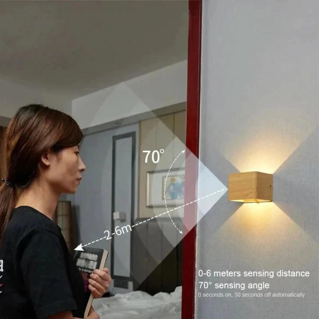 Light Cube ™ | ¡Lámpara de pared inalámbrica de lujo!-Wall lamps-VyFlair