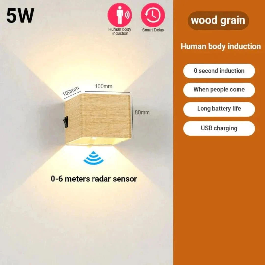 Light Cube ™ | ¡Lámpara de pared inalámbrica de lujo!-Wall lamps-VyFlair