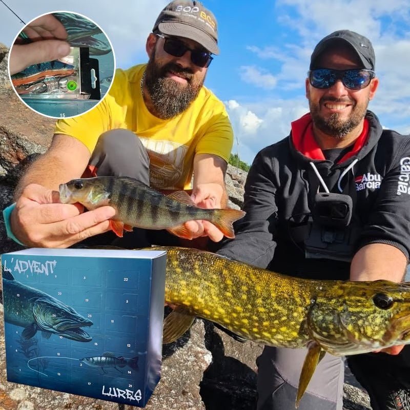 Calendario de Adviento para Pescadores 2025 | LUREVENT con 24 Cebos Exclusivos