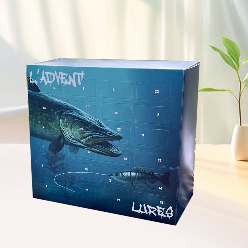 Calendario de Adviento para Pescadores 2025 | LUREVENT con 24 Cebos Exclusivos