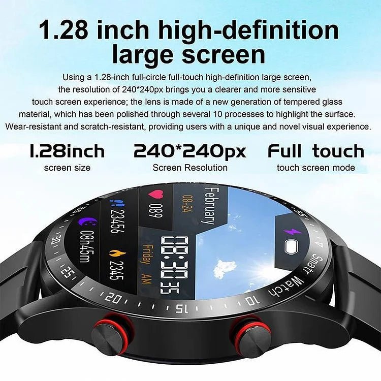 Reloj Inteligente Diabetes - Sensor Glucosa No Invasivo
