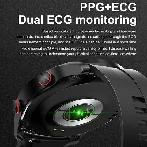 Reloj Inteligente Diabetes - Sensor Glucosa No Invasivo