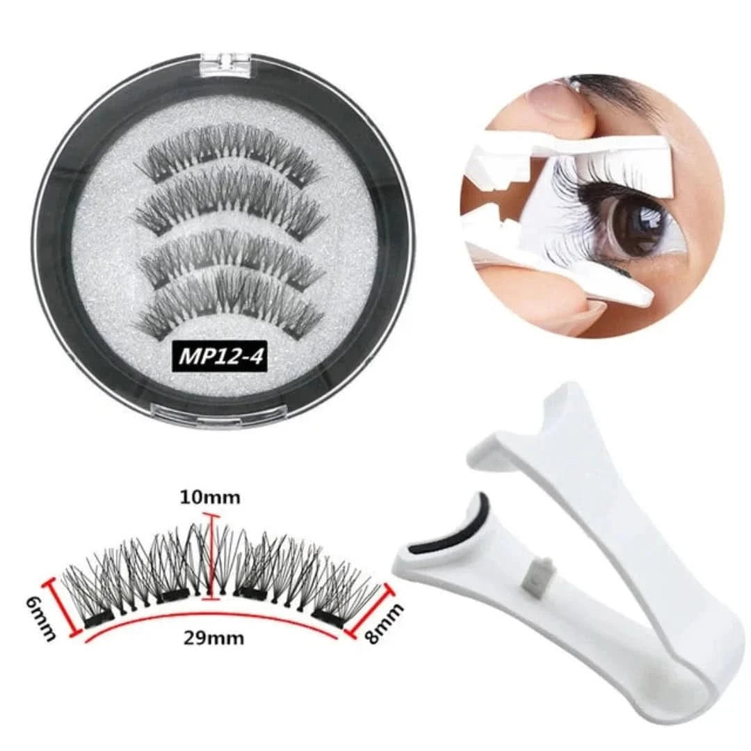 MagneticLuxe | Juego de pestañas magnéticas 3D-eyelash set-VyFlair