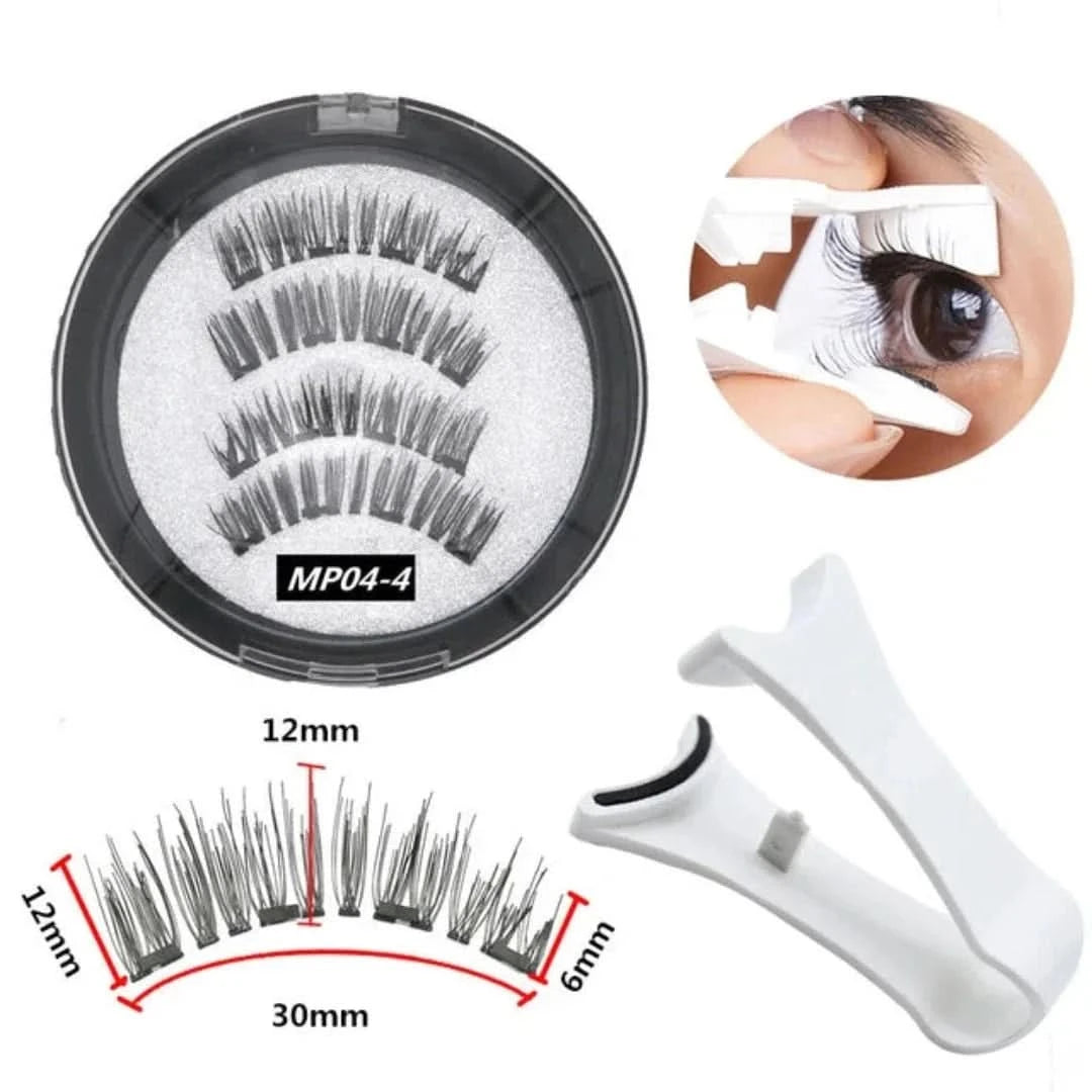 MagneticLuxe | Juego de pestañas magnéticas 3D-eyelash set-VyFlair