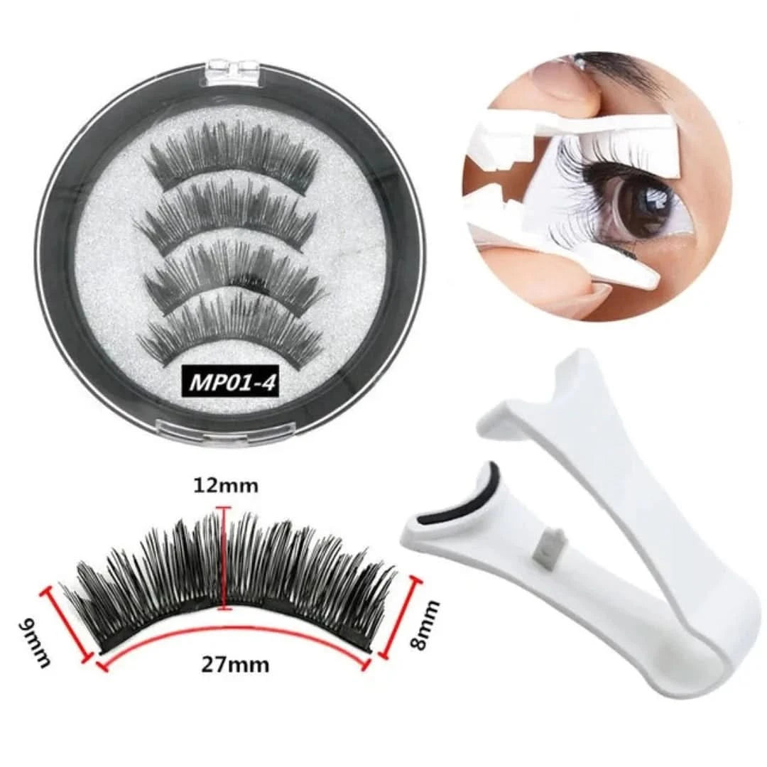 MagneticLuxe | Juego de pestañas magnéticas 3D-eyelash set-VyFlair