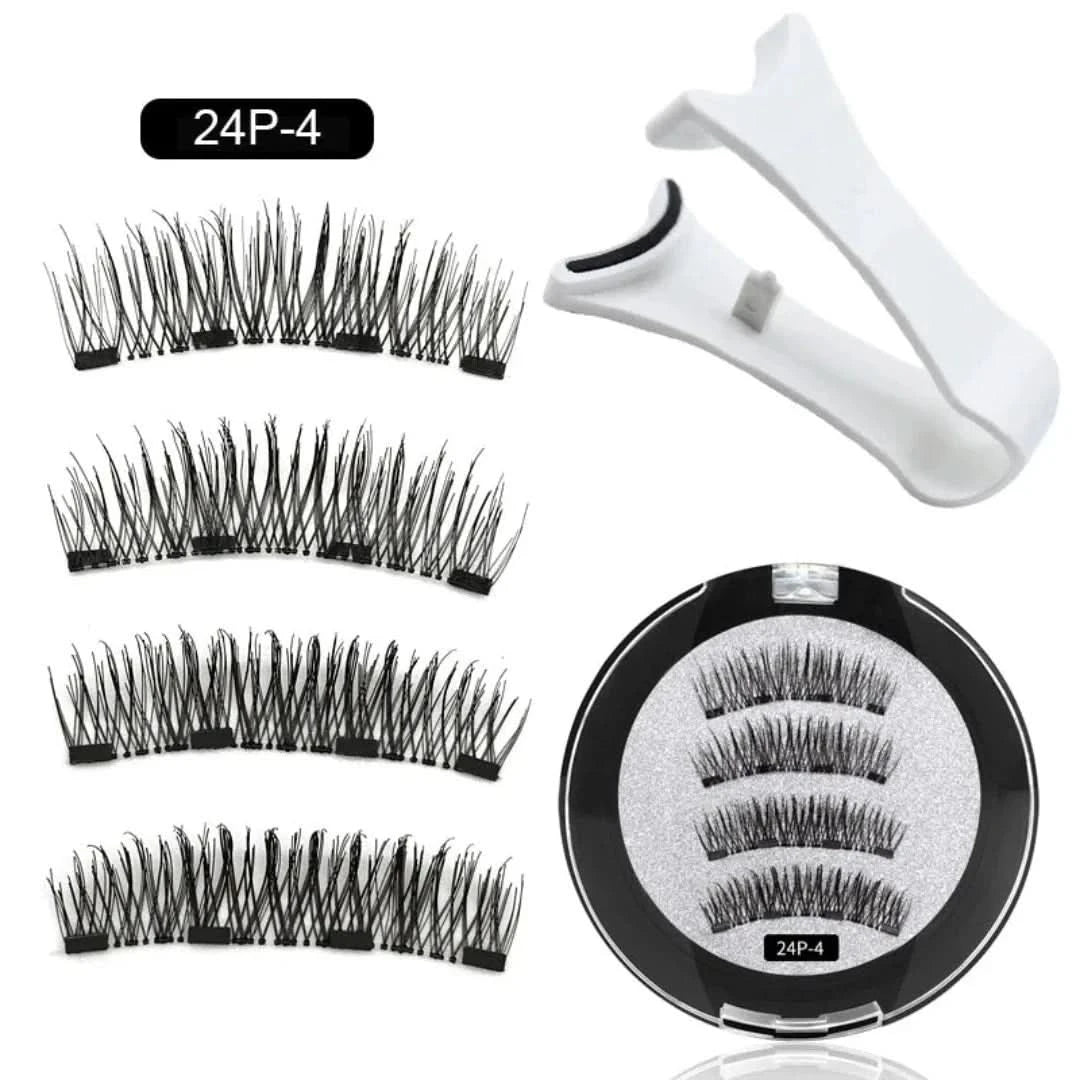 MagneticLuxe | Juego de pestañas magnéticas 3D-eyelash set-VyFlair