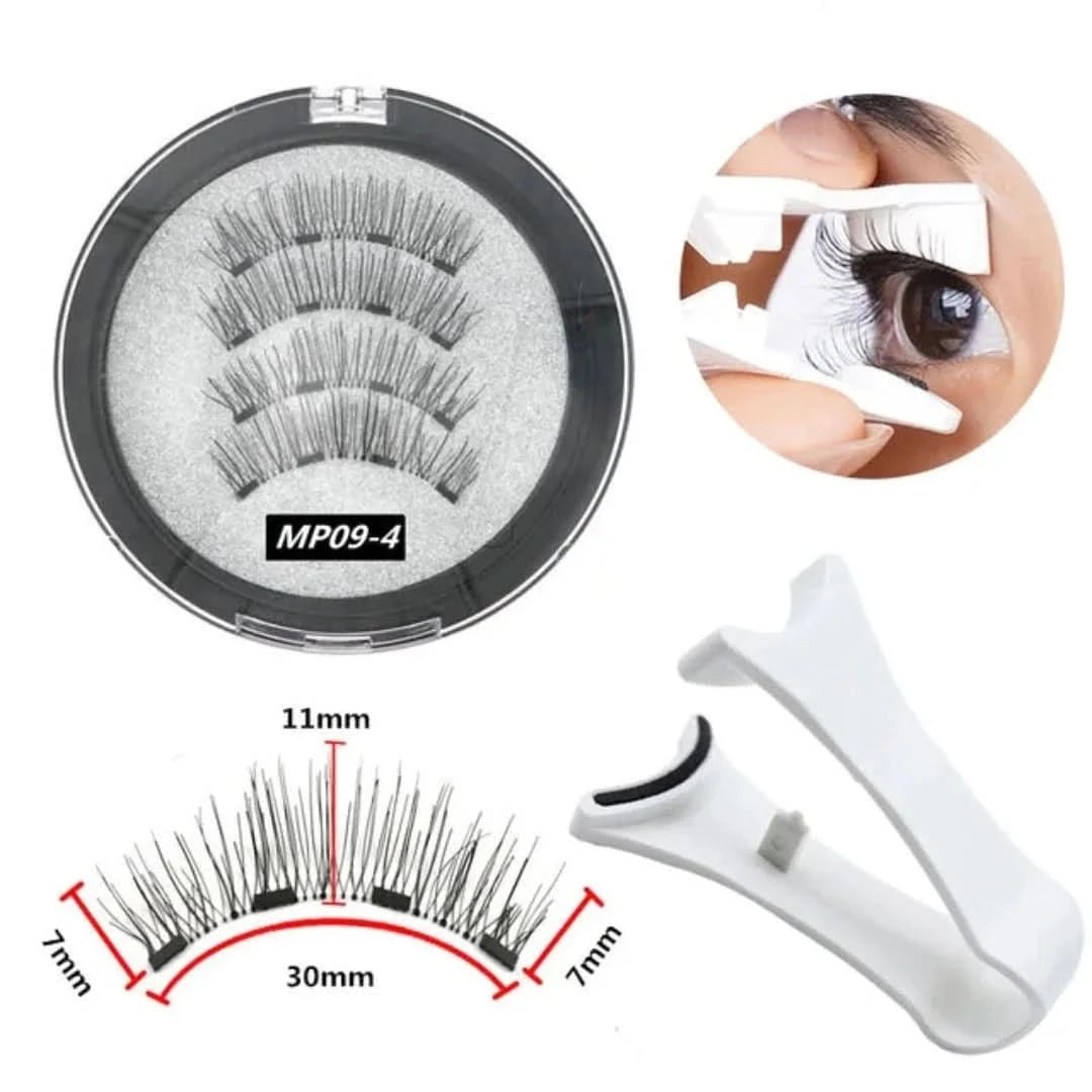 MagneticLuxe | Juego de pestañas magnéticas 3D-eyelash set-VyFlair