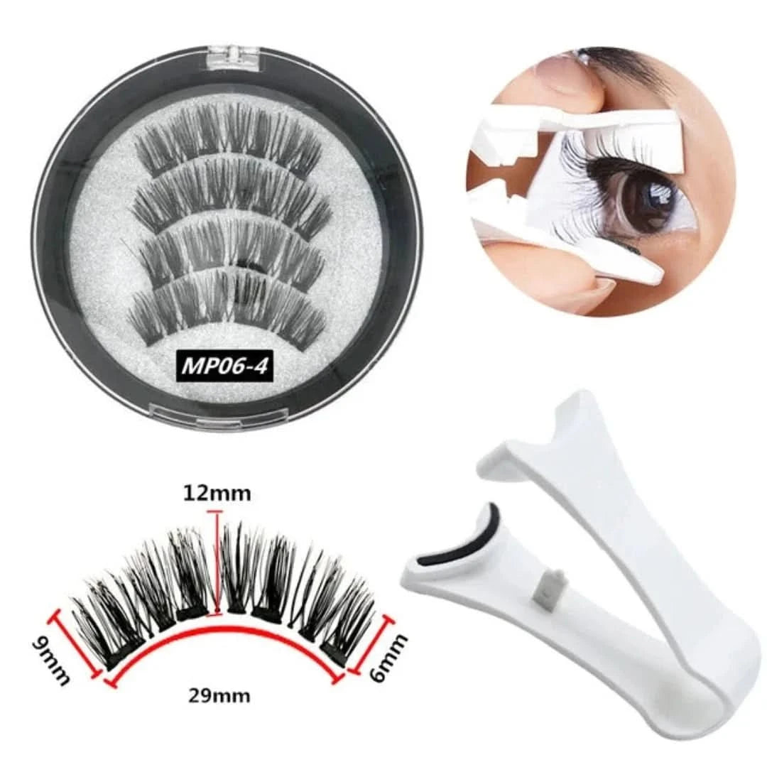 MagneticLuxe | Juego de pestañas magnéticas 3D-eyelash set-VyFlair